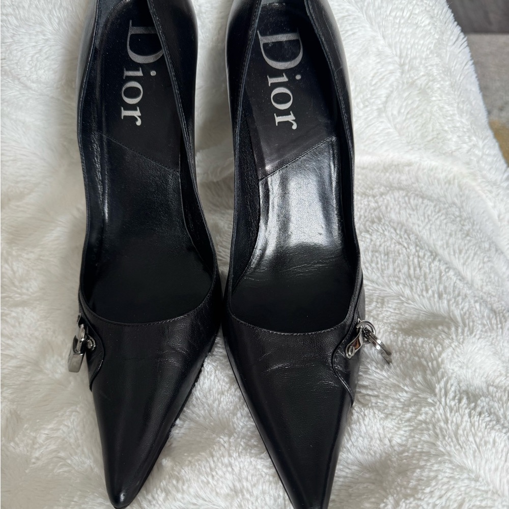 Dior Black Stiletto Heels Classic Pumps